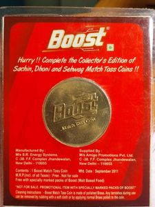 Boost Collector's Edition Match Toss Coin - MS Dho