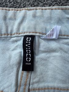 Light Wash Distressed Wide Leg Jeans