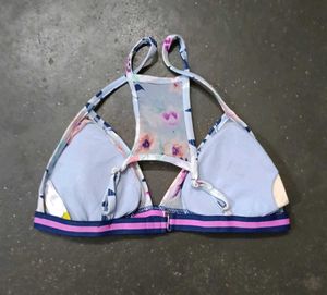 Floral Print Bikini Top