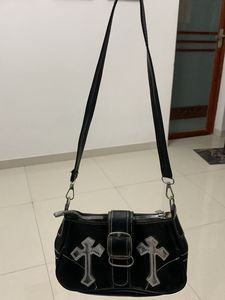 Gothic Cross Shoulder Bag