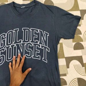 Golden Sunset Graphic T-Shirt