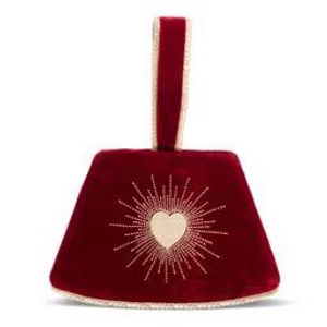 Charlotte Tilbury Velvet potli bag