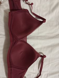 Comfortable Red Bra