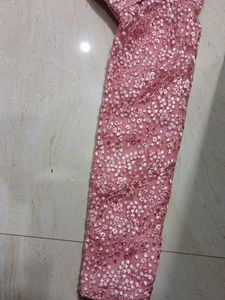 Sparkling Pink Ethnic Gown
