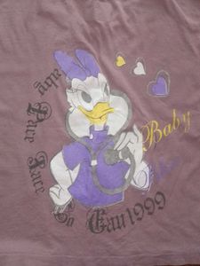 Purple Graphic Print T-Shirt