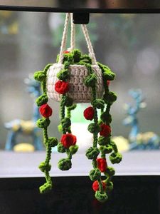 Handmade Crochet Hanging Plant Decor