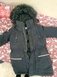 Stylish Black Padded Winter Jacket
