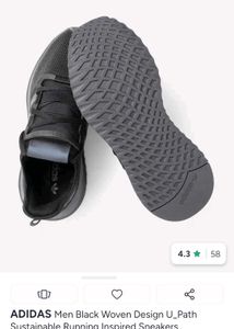 Adidas Men's Black Sneakers