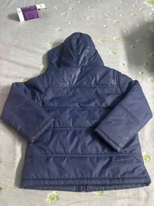 Boy's Navy Blue Padded Jacket