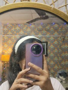 Cream Crocheted headband