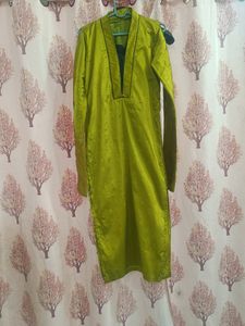 Olive Green Kurta