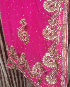 Heavy Border Saree