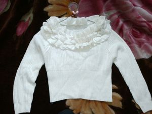 Coquette White Sweater