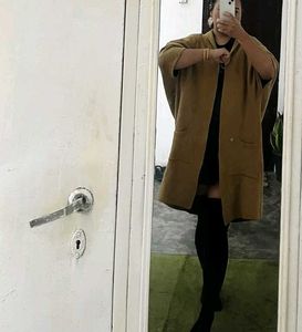 Tan Knit Cardigan