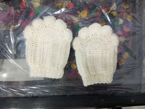 Cute Crochet Cat Paw Gloves