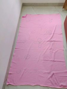 Soft Pink Fleece shawl
