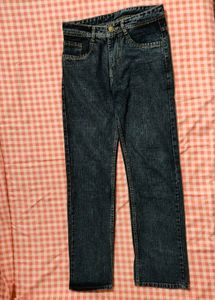 slim fit blue denim