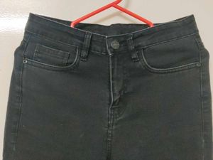 Classic Black Flare Jeans