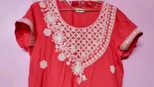 L size Stylish Kurta Set with Palazzo