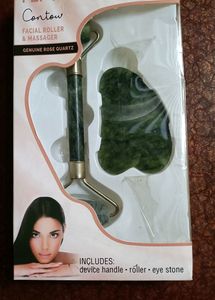 Jade Roller And Gua Sha Set