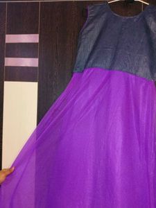 Beautiful Purple Ethnic Gown