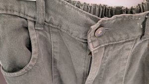 Olive Green Jeans
