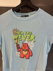 Blue Graphic T-Shirt