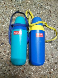 Used 2 Children School Waterbottle