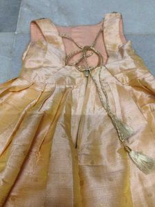 Elegant Gold Gown for Girls
