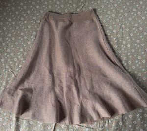 Shimmery Light Pink skirt