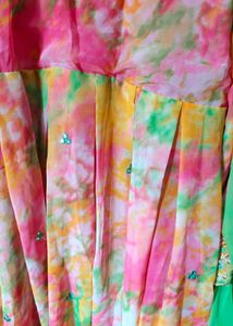 Vibrant Floral Print dress