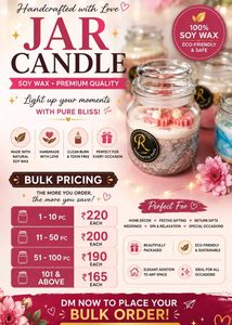 Layered Jar Candle