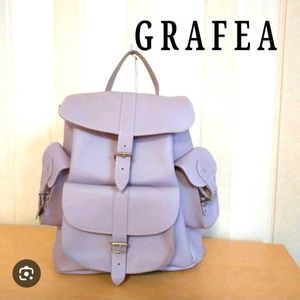 GrafeaStylish Lavender Leather Backpack