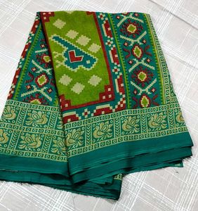 NEW GREEN SAREE