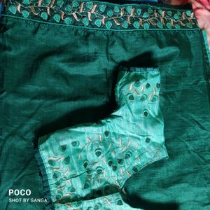 Saree With Readymade Blouse