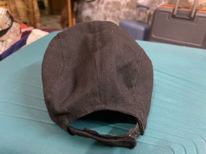Black Baseball Cap "Work Hard"