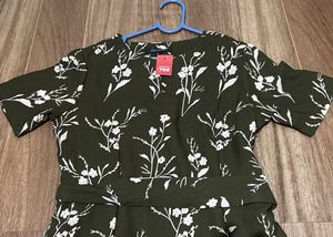 Western Dress With Belt