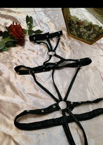 Black Strappy Body Harness