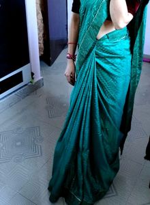 Dola Silk Attractive Design Fancy Saree