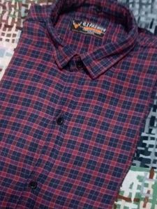 Men's Casual Plaid Shirt