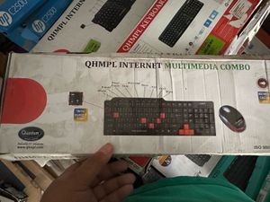 Quantum Keyboard +mouse Set Unused