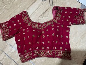 Stunning Embroidered Velvet Lehenga