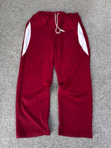 Maroon Track Pants