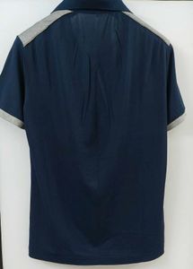 Men's Navy Blue Polo T-Shirt