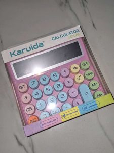 pastel kawaii standard 12 digit calculator