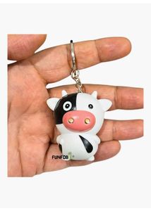 Cute Cow led Keychain