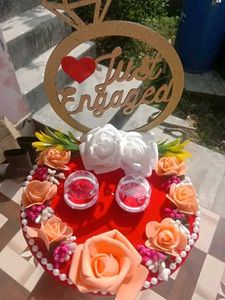 Just Engaged Ring Holder Tray