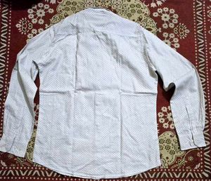 Classic White Dotted Men's Shirt