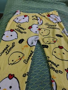 Cute Chick Print Pajama Pants