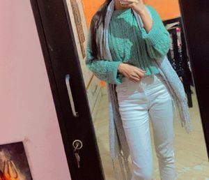 Sea Green Sweater